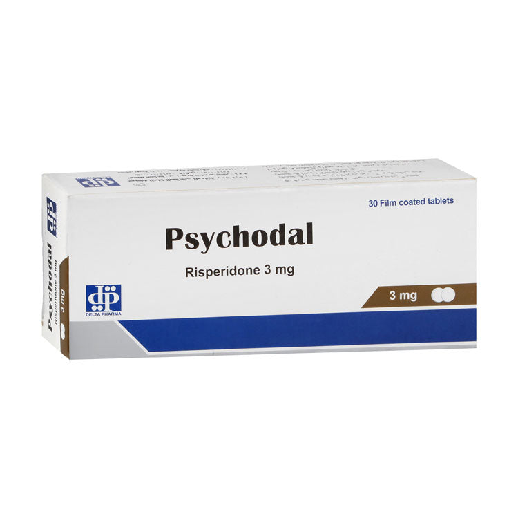 Psychodal 3mg Risperidone Film Coated Tablets