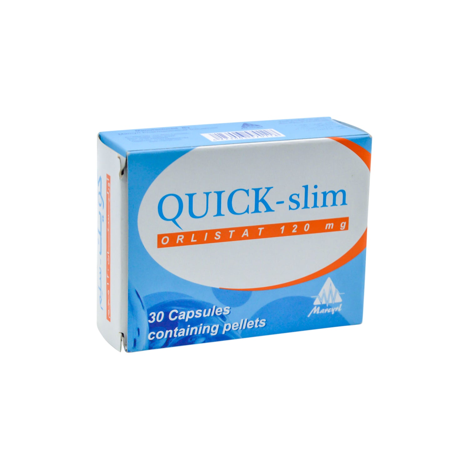 مكمل غذائي كويك سليم 120 ملغ أورليستات