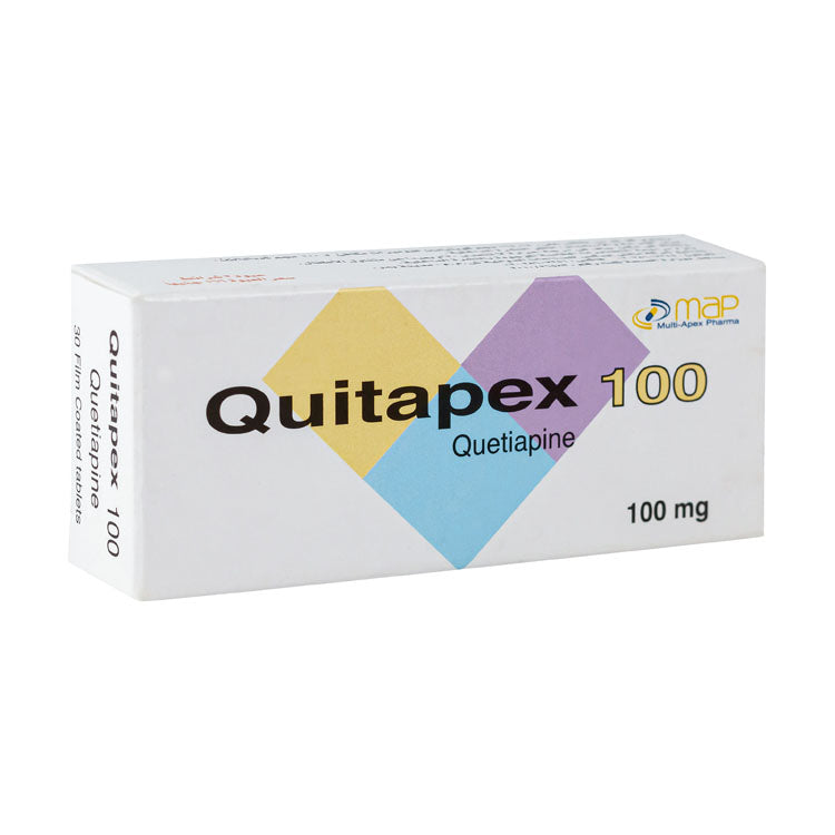 Quitapex 100mg Quetiapine