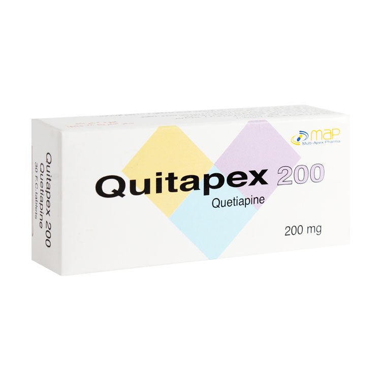 Quitapex 200mg Quetiapine