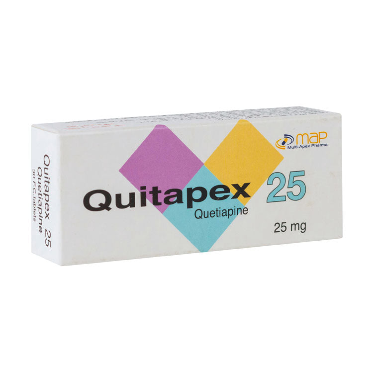 Quitapex 25mg Quetiapine