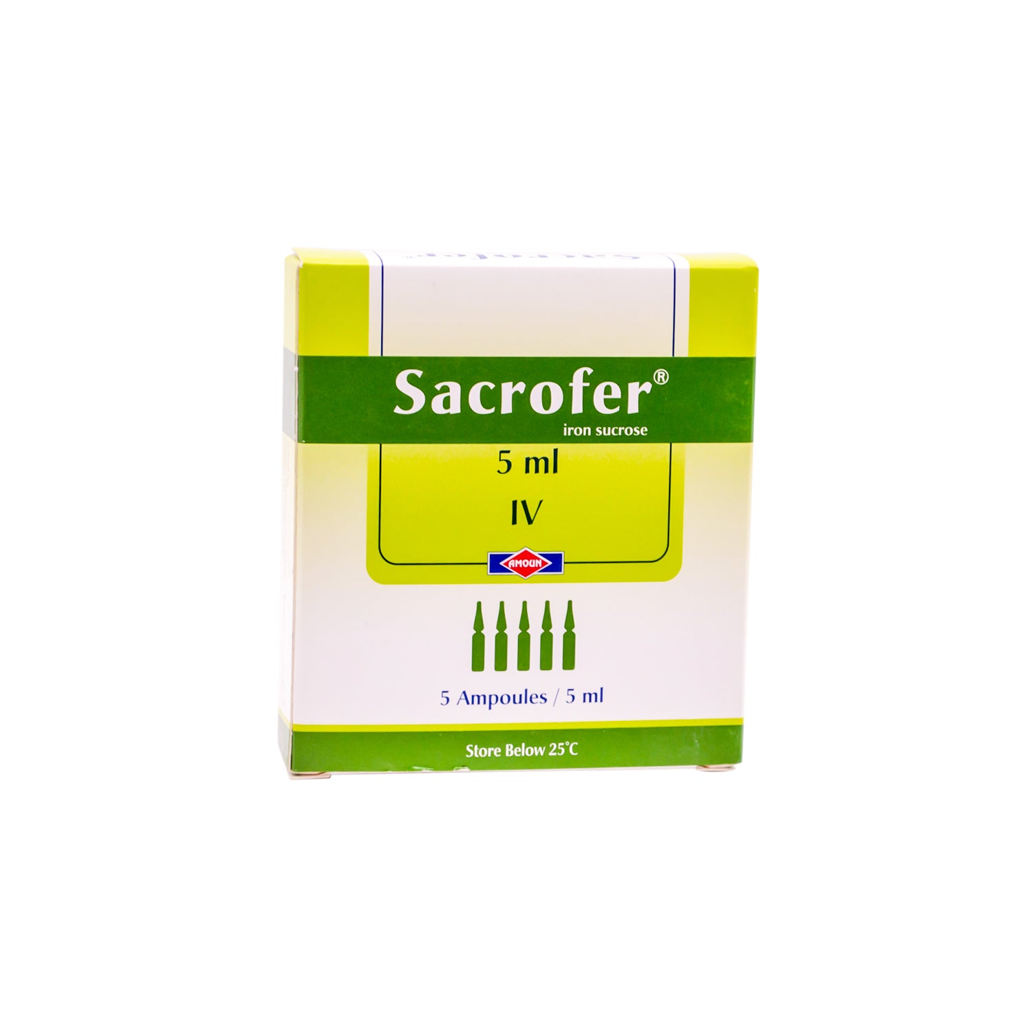 Sacrofer 5ml Iron Sucrose Anemia Medication