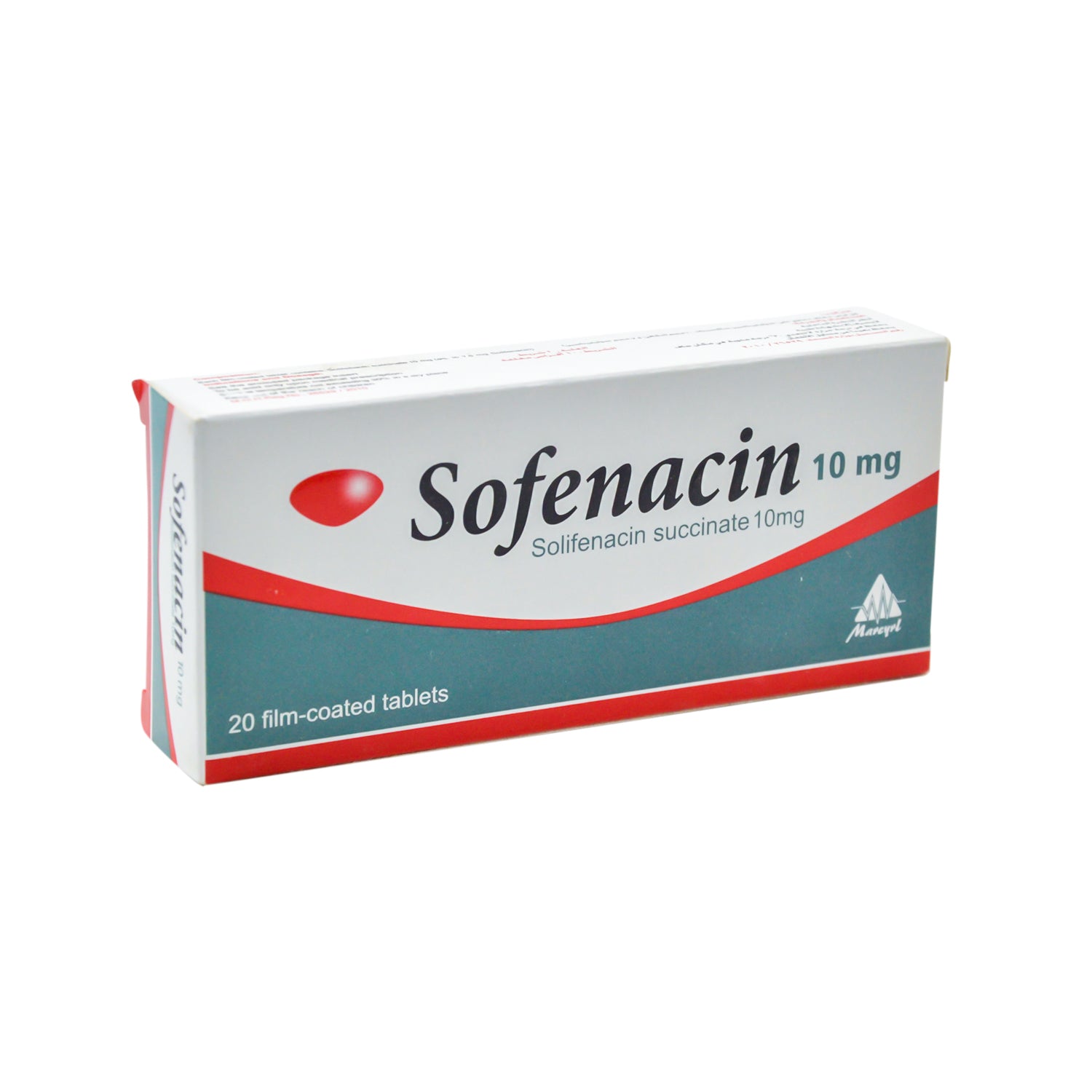 Sofenacin 10mg Solifenacin Succinate Urological Medication