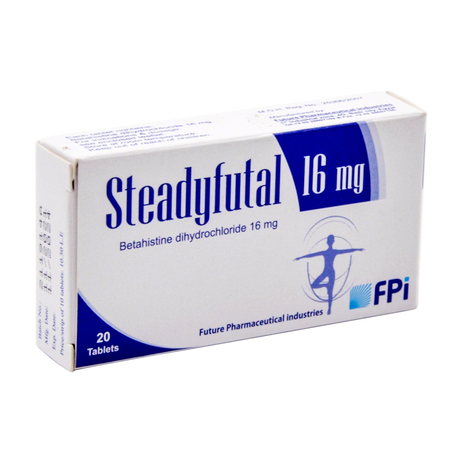 Steadyfutal 16mg 20 Tablet