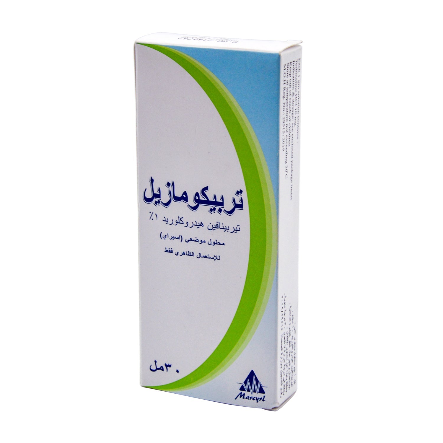 Terbecomasil 1% Terbinafine Hydrochloride Topical Solution Spray