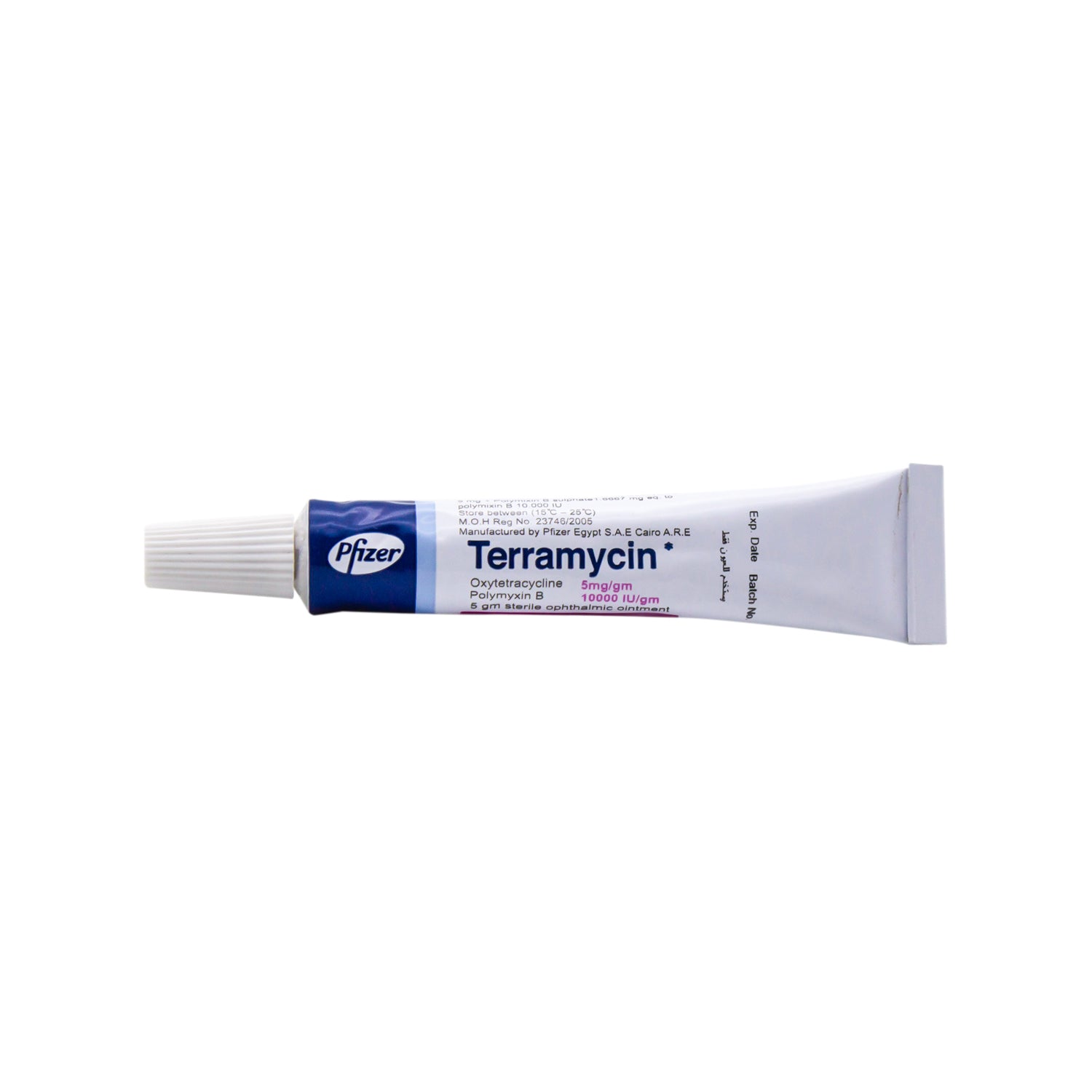 Terramycin Sterile Ophthalmic Ointment with Oxytetracycline & Polymyxin