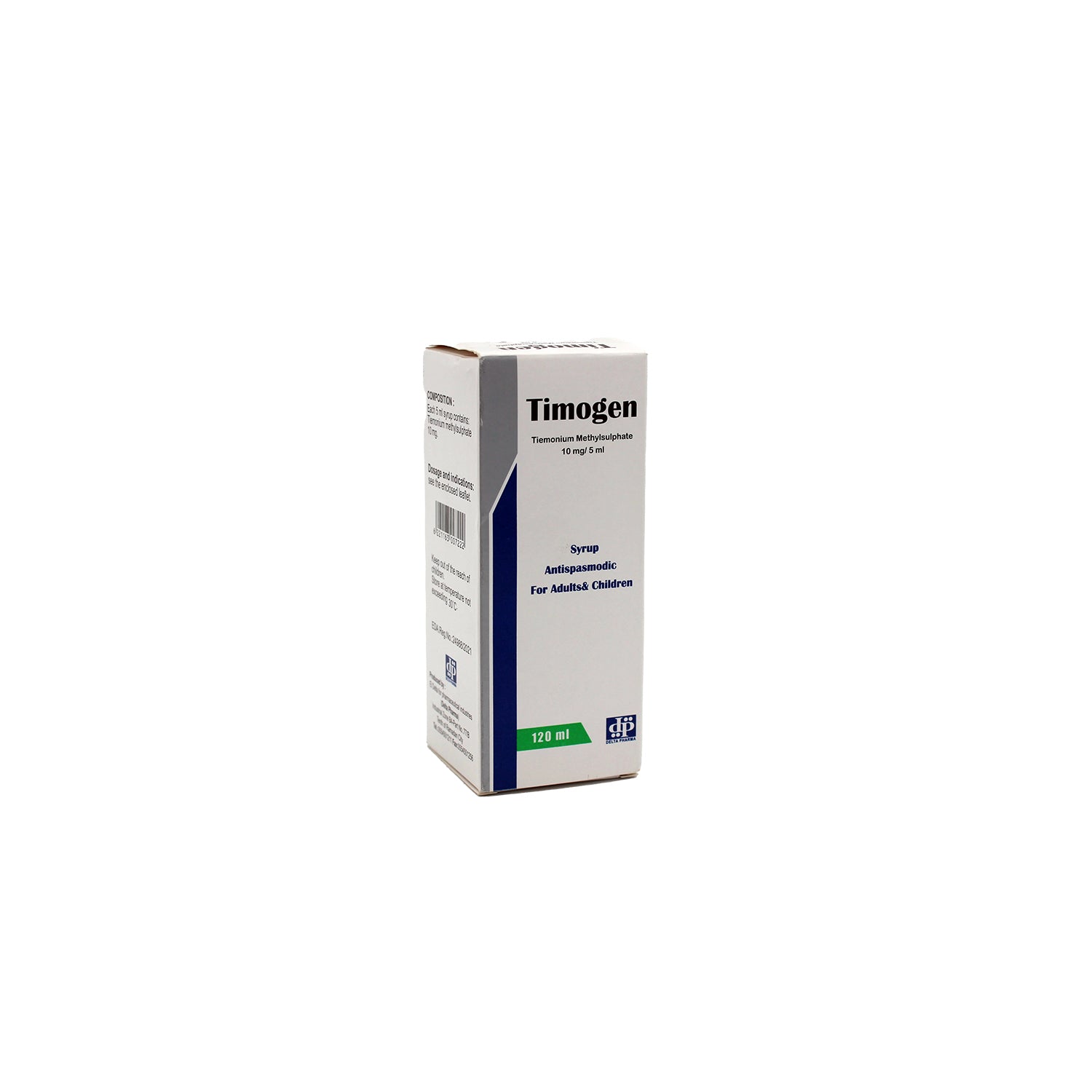 Timogen 10mg/5ml Tiemonium Methylsulfate Antispasmodic Syrup