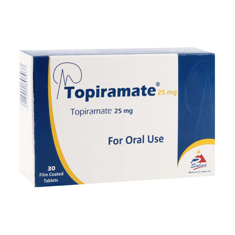 Topiramate 25mg Antileptics Medication