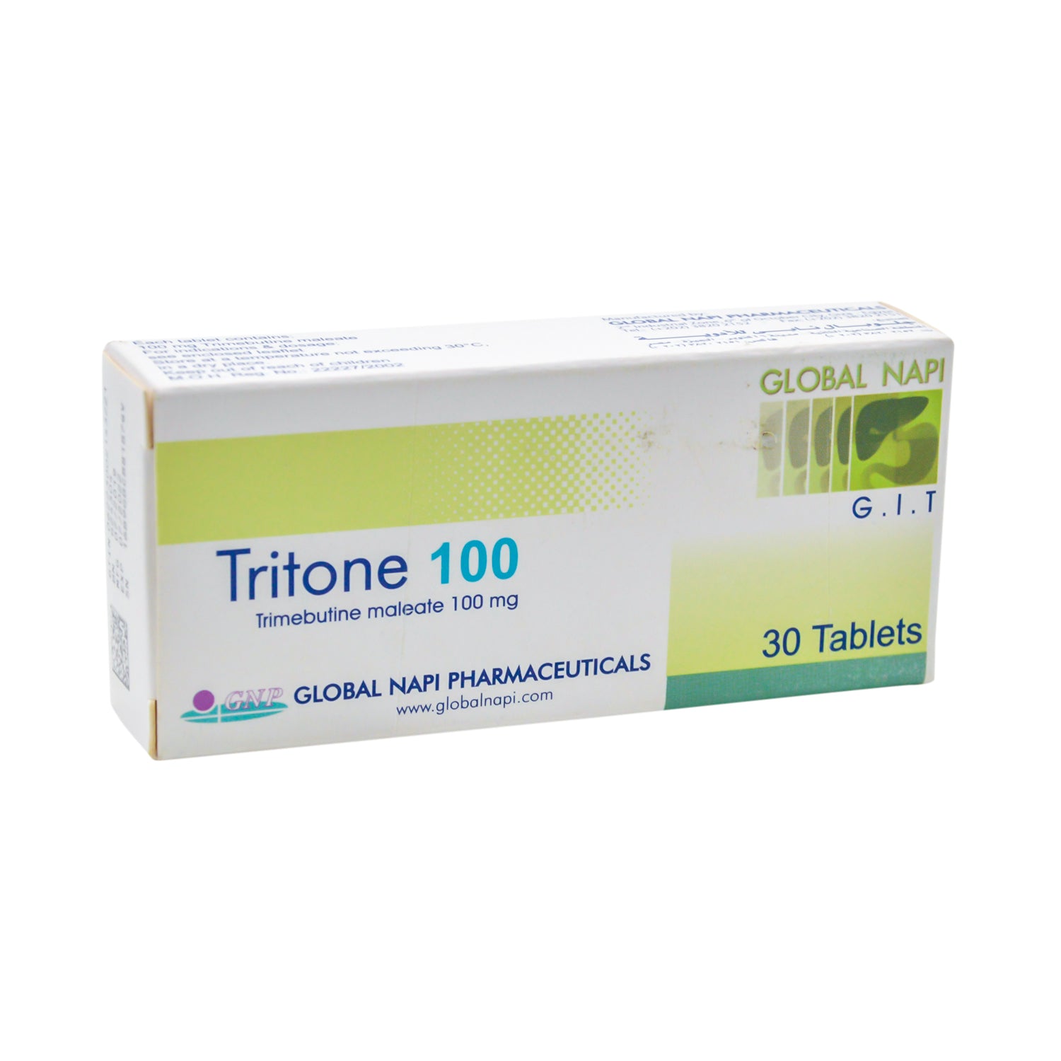 Tritone 100mg Trimebutine Maleate for Gastrointestinal Motility