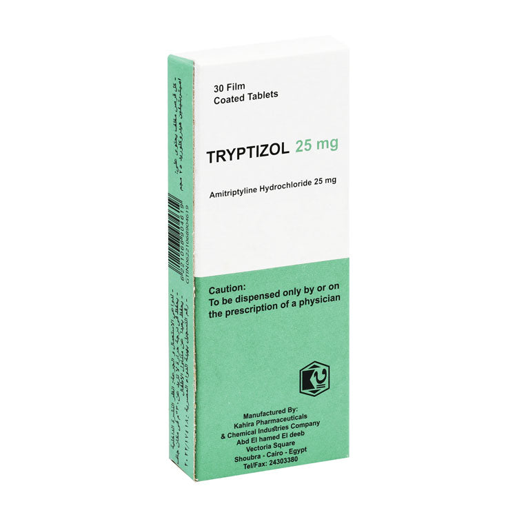 Tryptizol 25mg Amitriptyline Hydrochloride