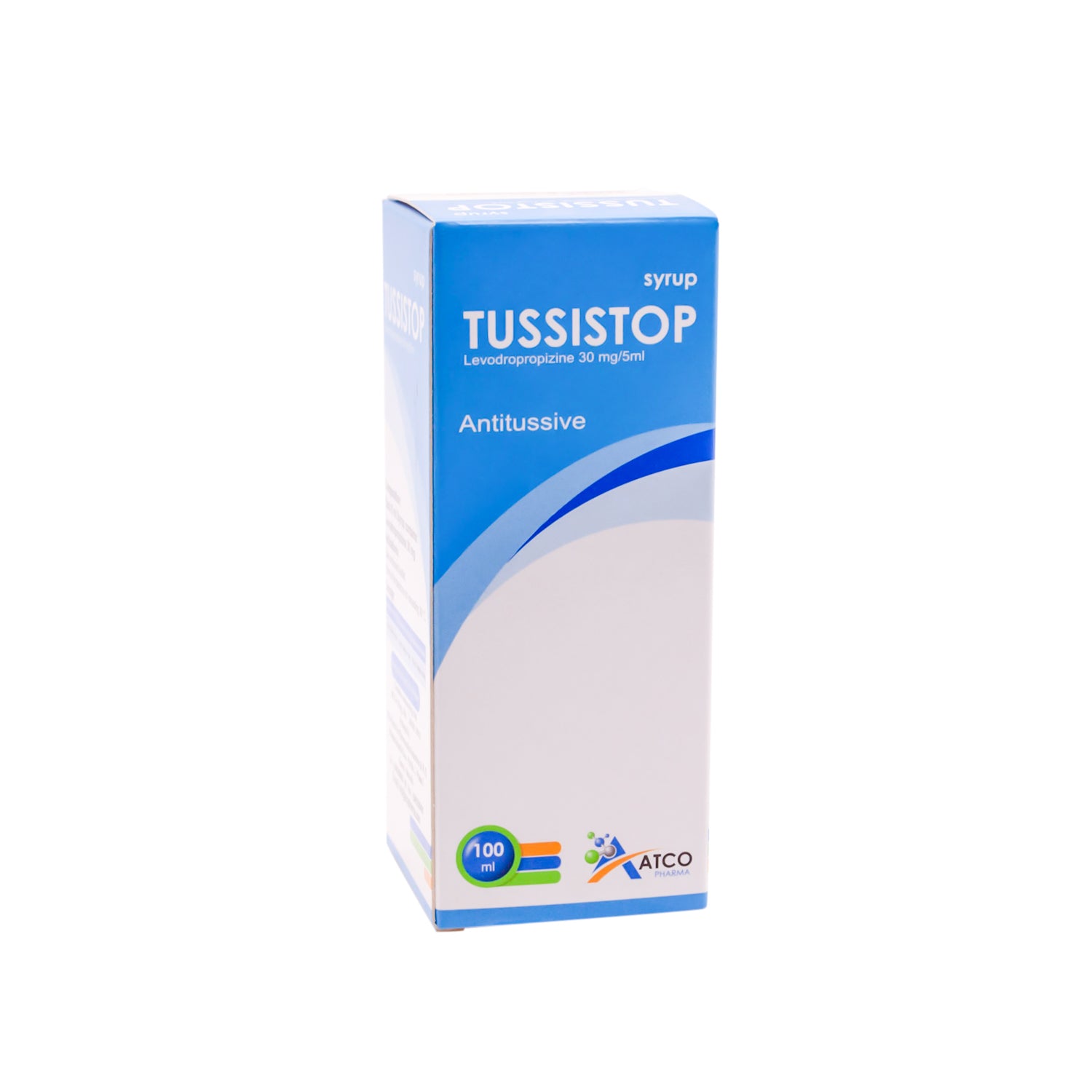 Tussistop 30mg/5ml Levodropropizine Antitussive Syrup