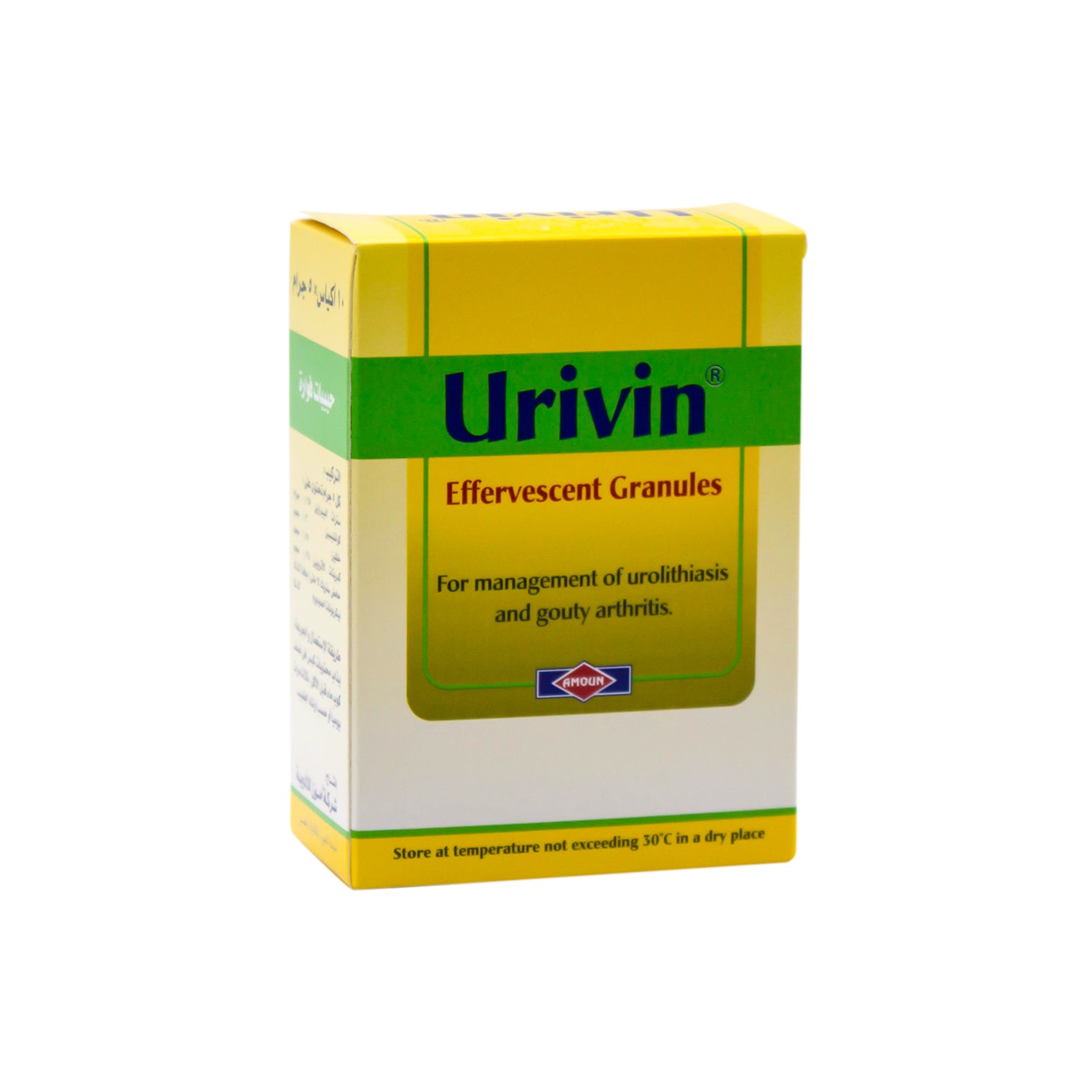 Urivin Effervescent Granules for Managing Urolithiasis & Gouty Arthritis