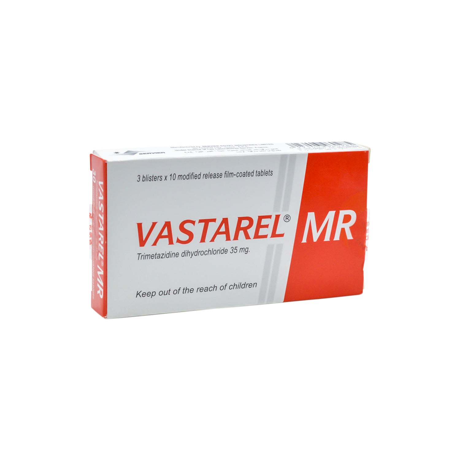 Vastarel Mr 35mg Trimetazidine Dihydrochloride