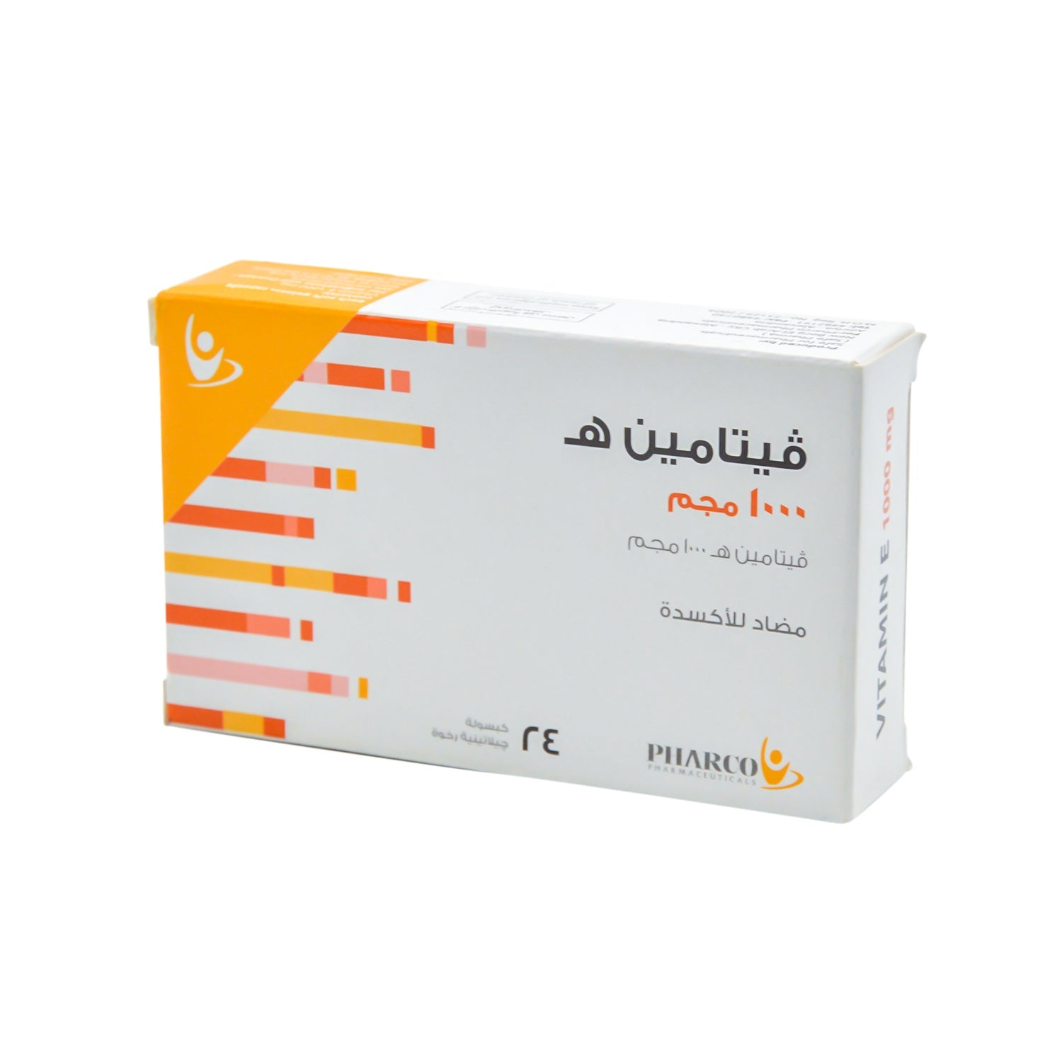 مكمل غذائي مضاد للأكسدة من فاركو، فيتامين هـ 1000 ملغ