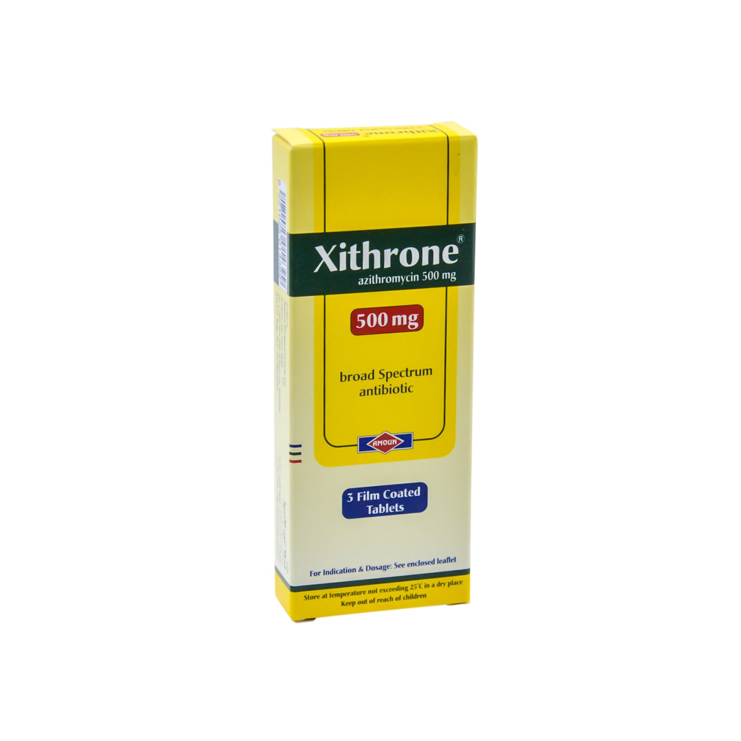 Xithrone 500mg Azithromycin Broad Spectrum Antibiotic