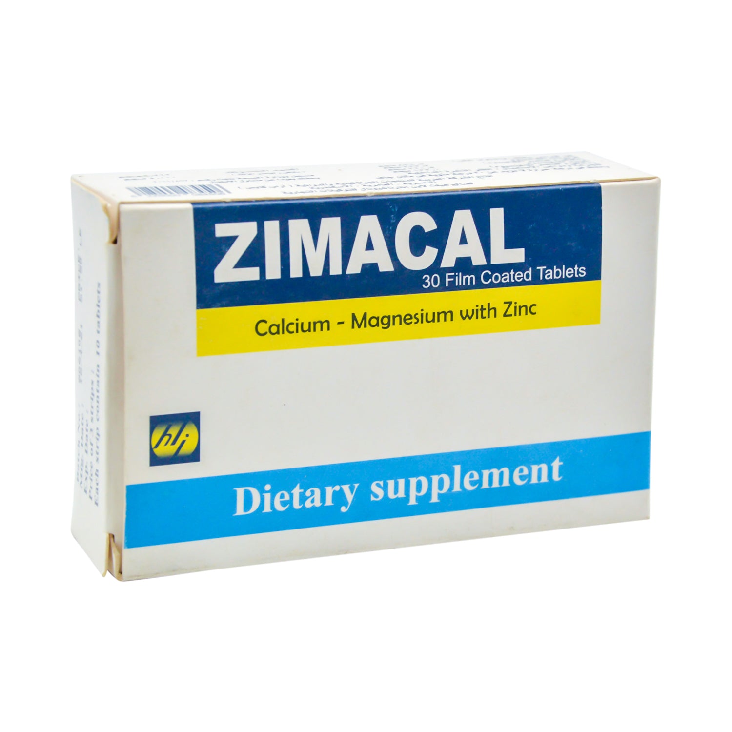 Zimacal 333.3mg Calcium,133mg Magnesium & 5mg Zinc Bone Support Supplement
