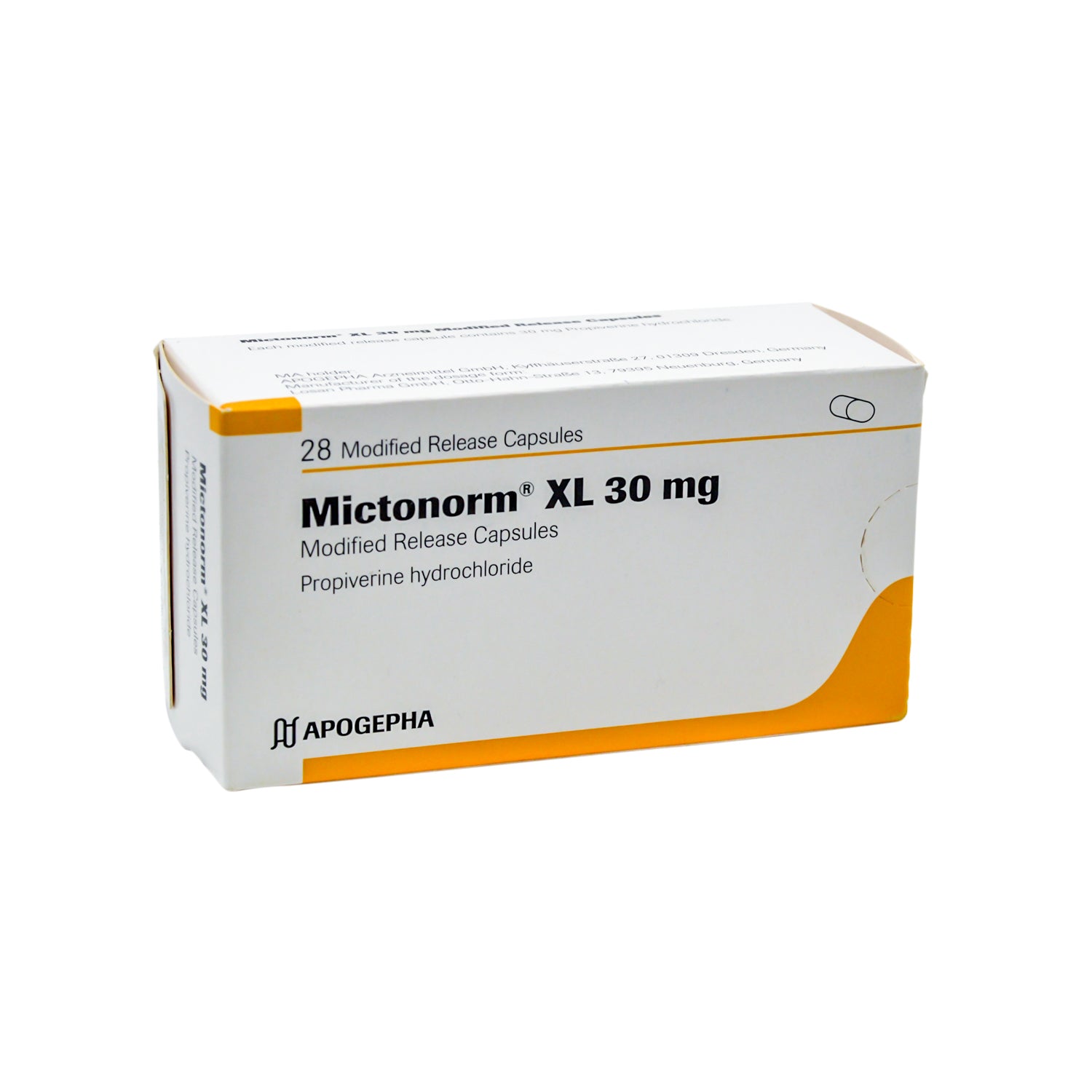 Mictonorm 30 mg 28 Tablet