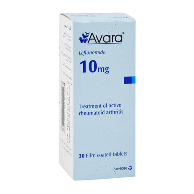 Avara 10mg Leflunomide for Treating Rheumatoid Arthritis