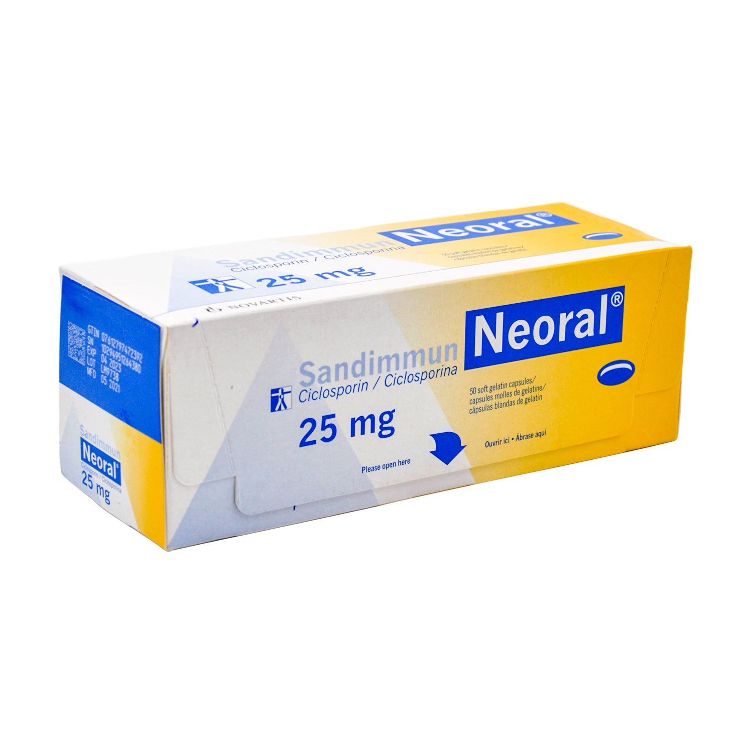 Sandimmun Neoral 25mg Ciclosporin