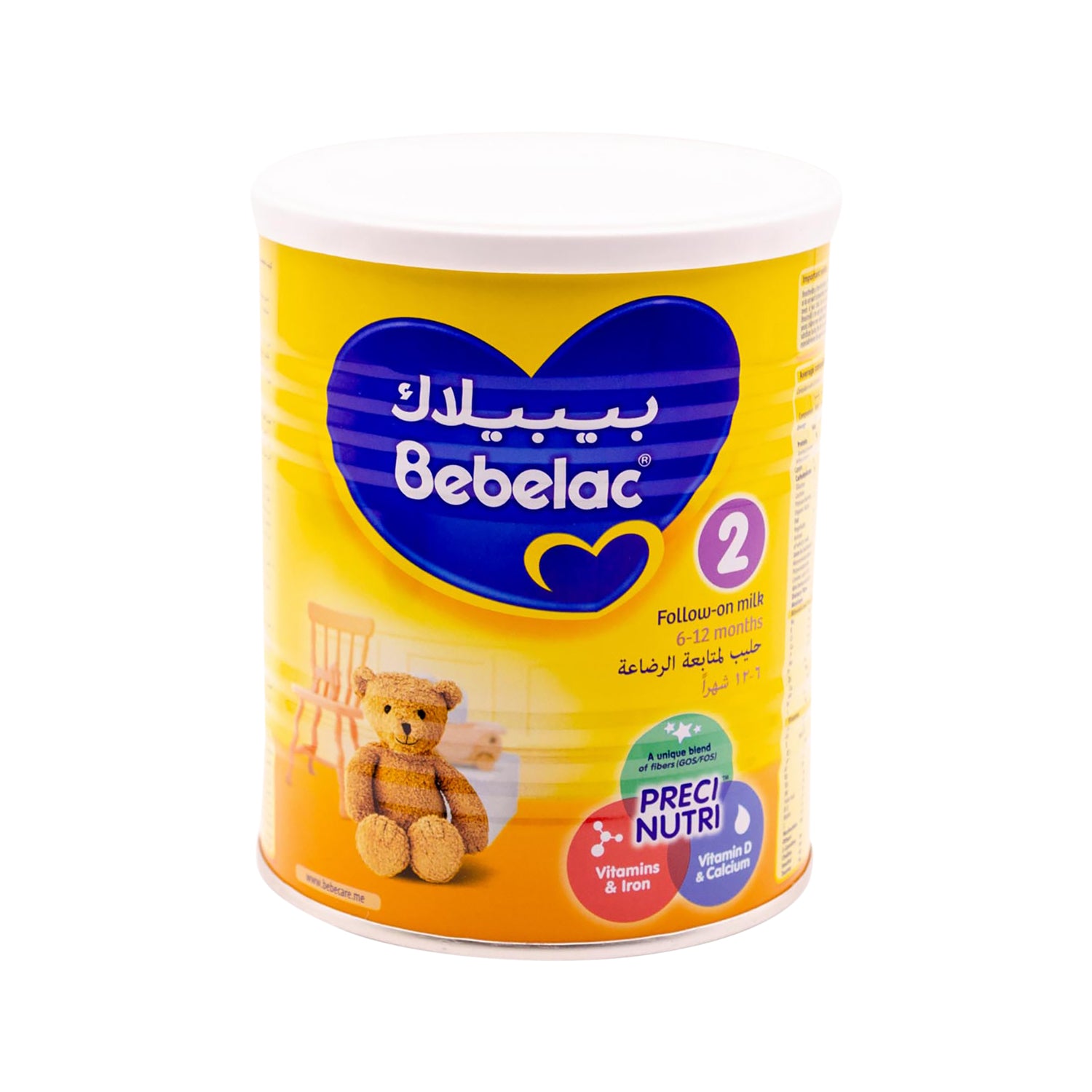 Bebelac Forti Nutri Follow-On Milk Formula with Vitamin D, Iron & Calcium Stage 2 (6-12 Months)