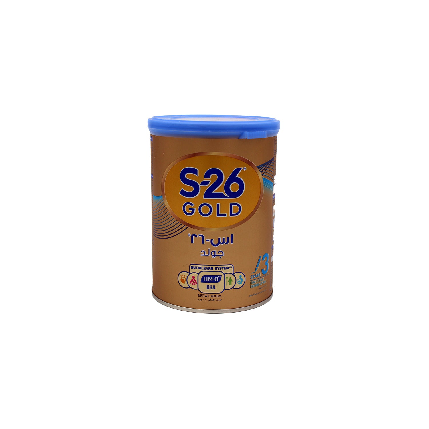 حليب النمو الذهبي S-26 بنكهة الفانيليا، المرحلة 3 (1-3 سنوات)