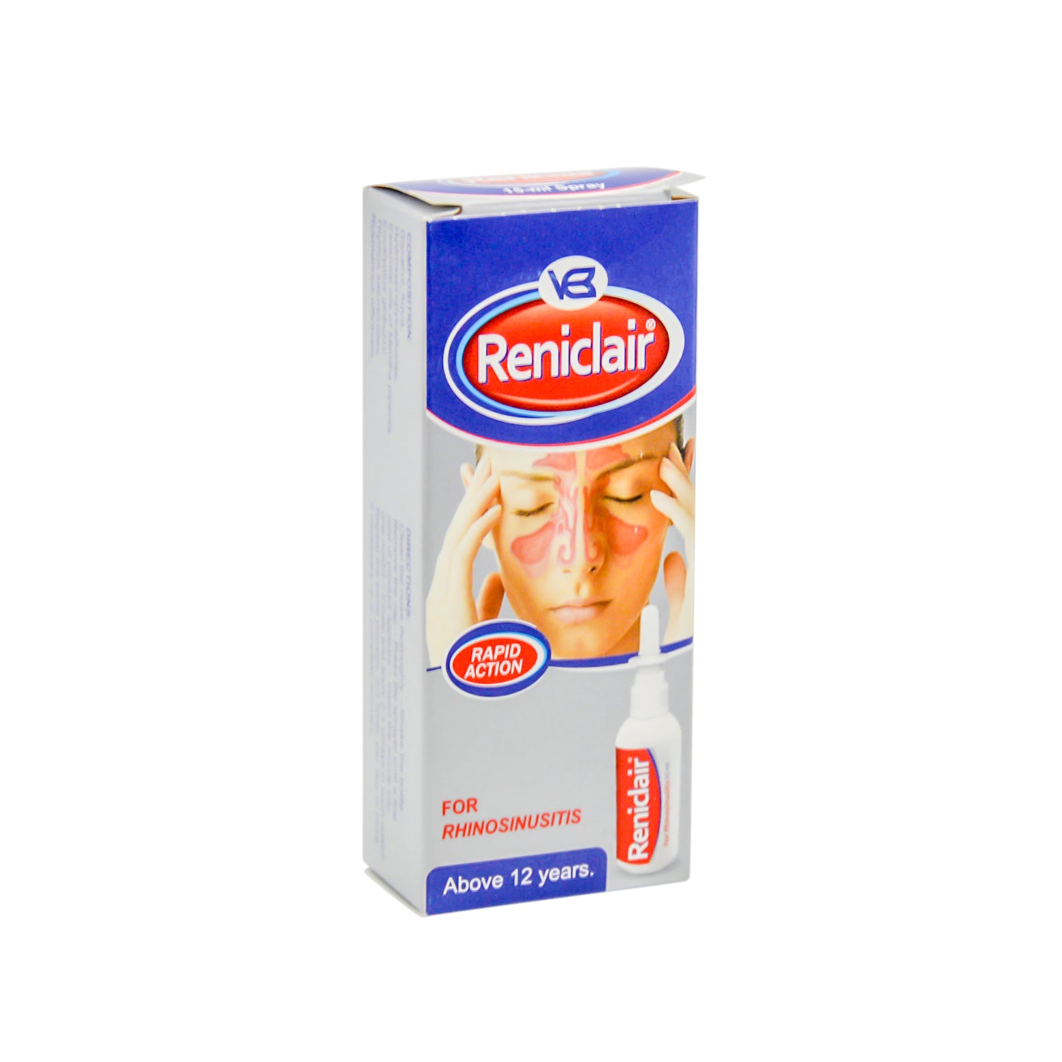 بخاخ رينيكلير للأنف (12 سنة فأكثر)