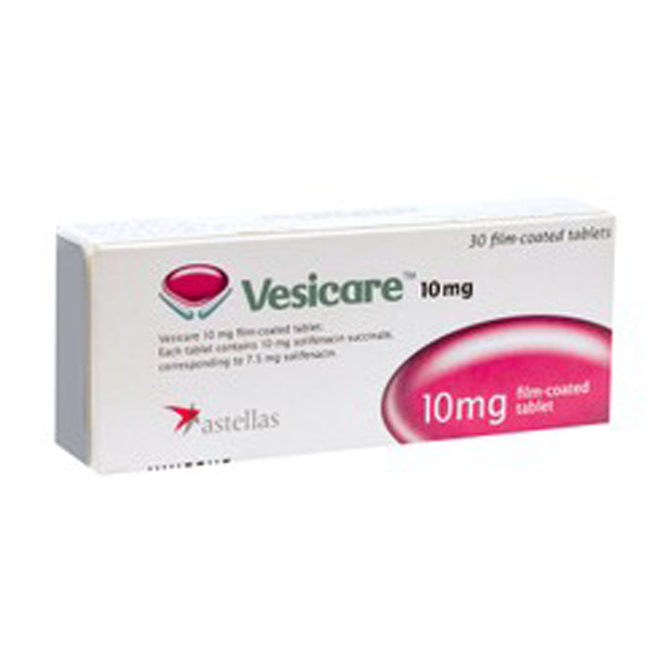 Vesicare 10mg Solifenacin Succinate