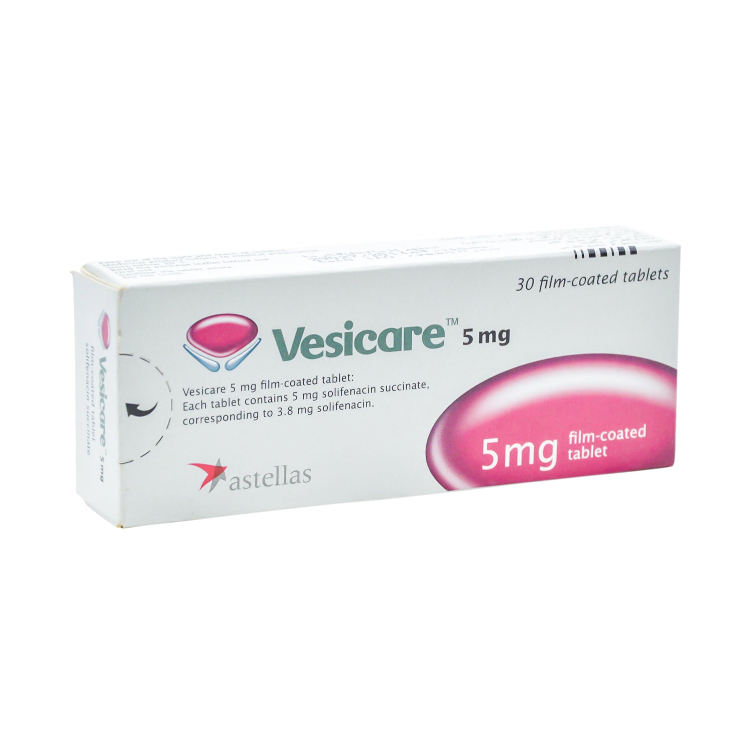 Vesicare 5mg Solifenacin Succinate