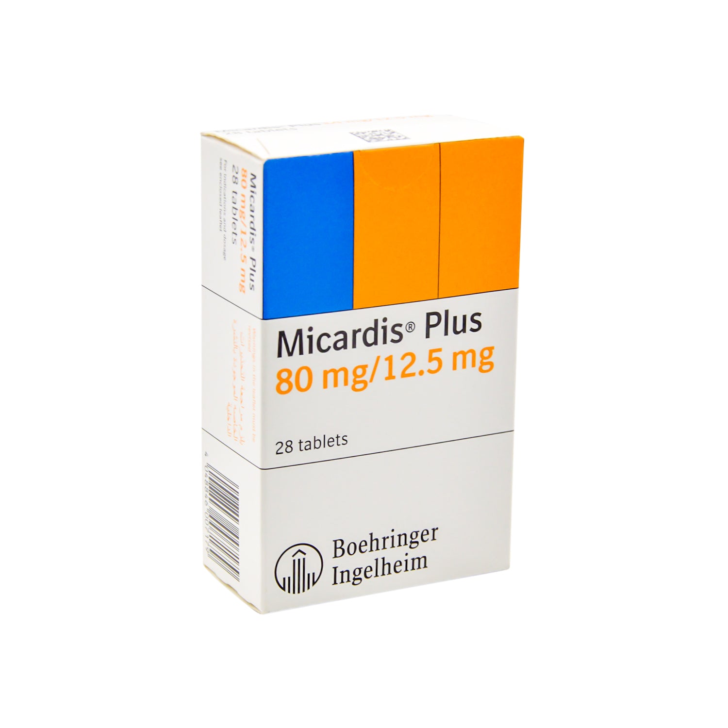 Micardis Plus 80mg Telmisartan & 12.5mg Hydrochlorothiazide