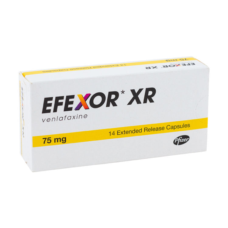 Efexor XR 75mg فينلافاكسين مضاد للاكتئاب