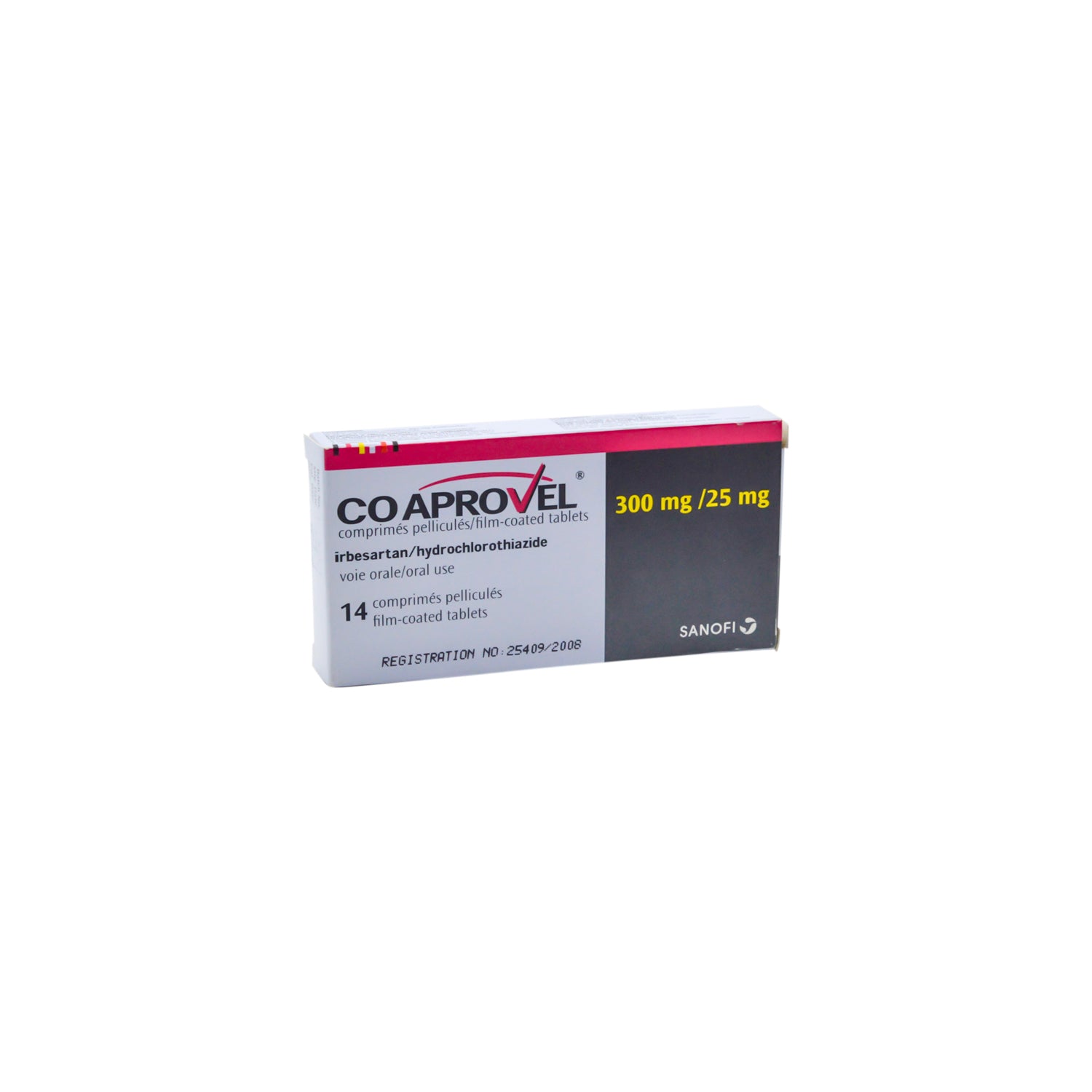 Co Aprovel 300mg Irbesartan & 25mg Hydrochlorothiazide