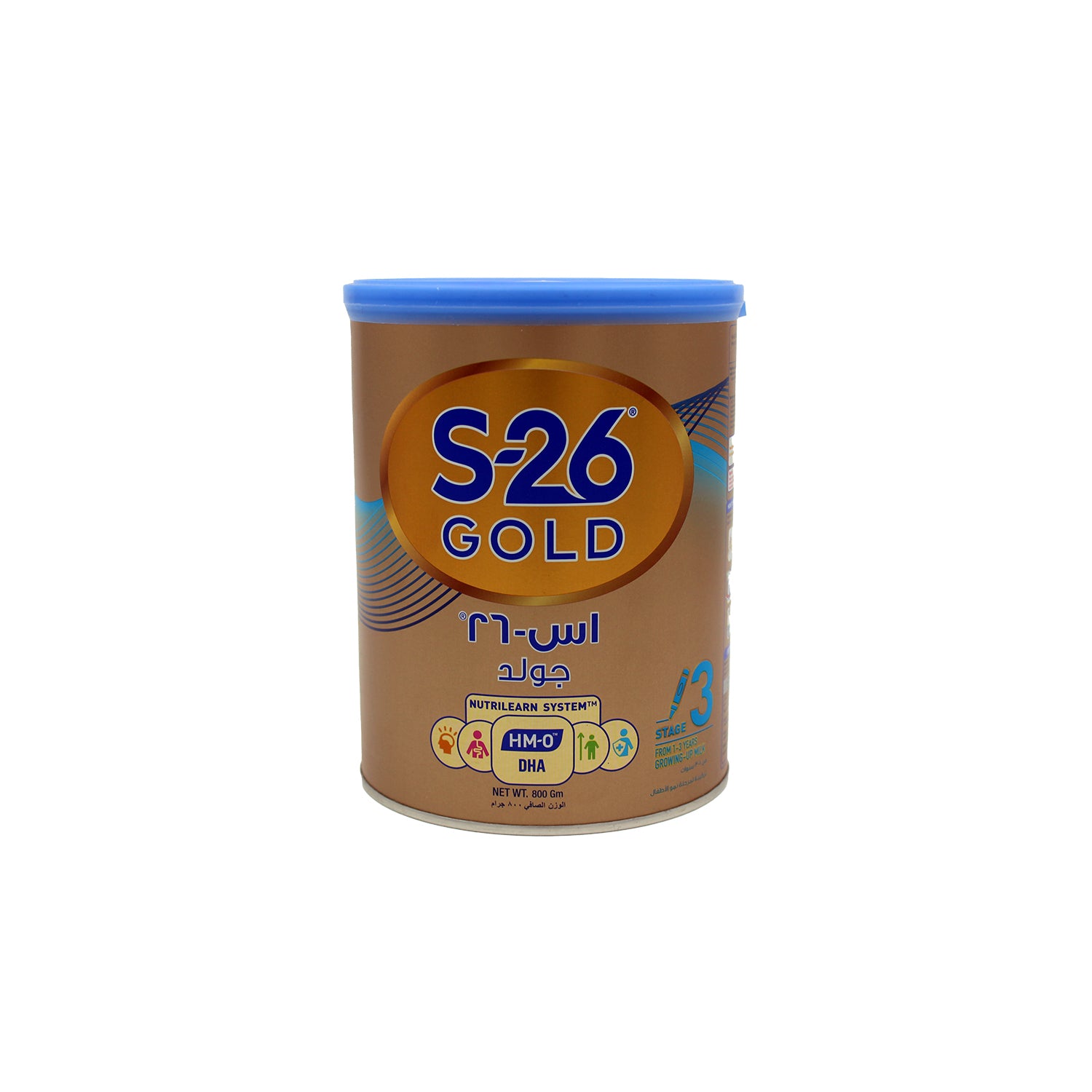 S-26 Gold Growing Up Milk Formula Vanilla Flavor Stage 3 (1-3 Years)