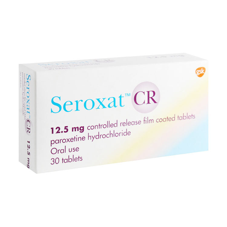 Seroxat CR 12.5mg Paroxetine Hydrochloride