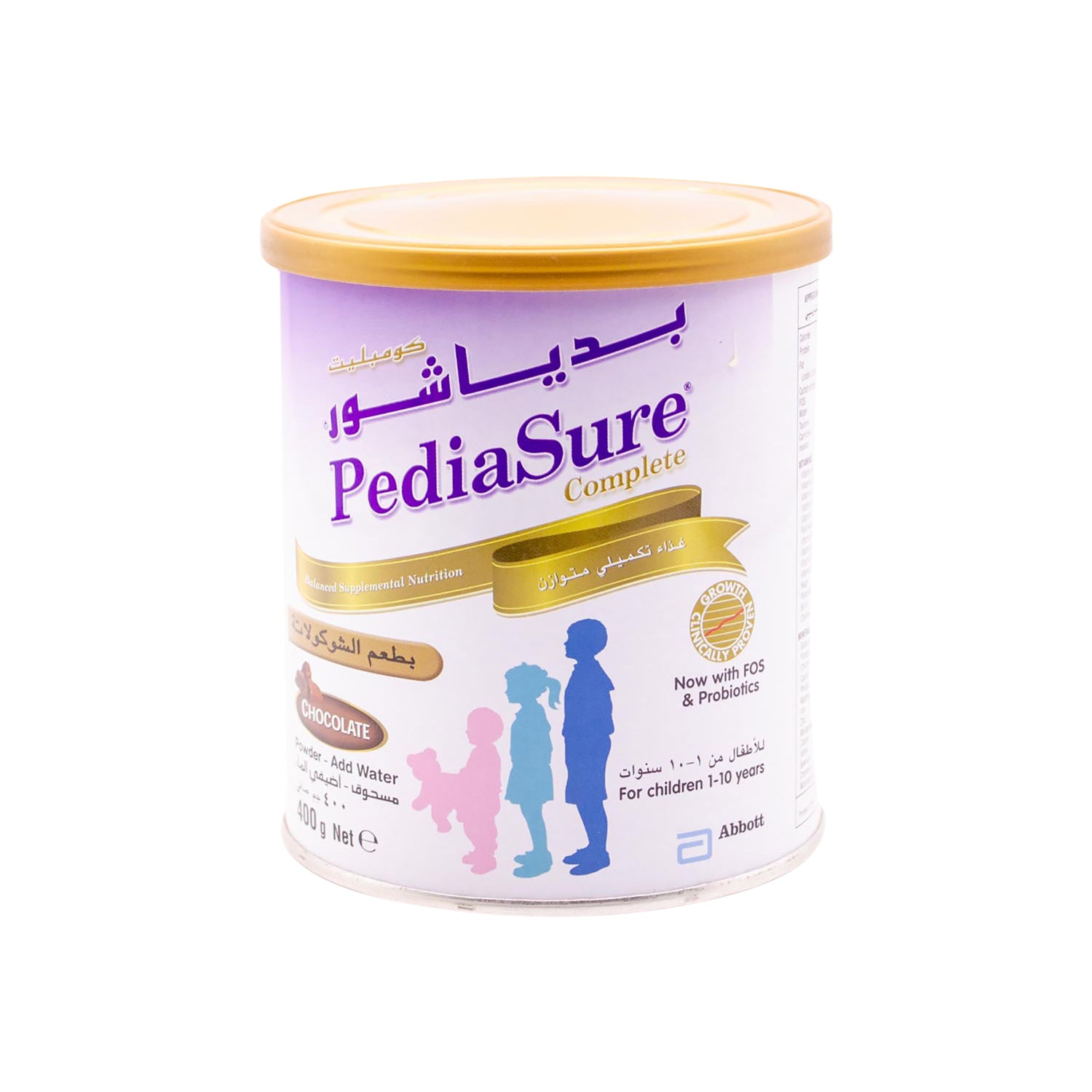 بيدياشور كومبليت حليب بودرة بنكهة الشوكولاتة (من 1 إلى 10 سنوات) - خالٍ من الغلوتين
