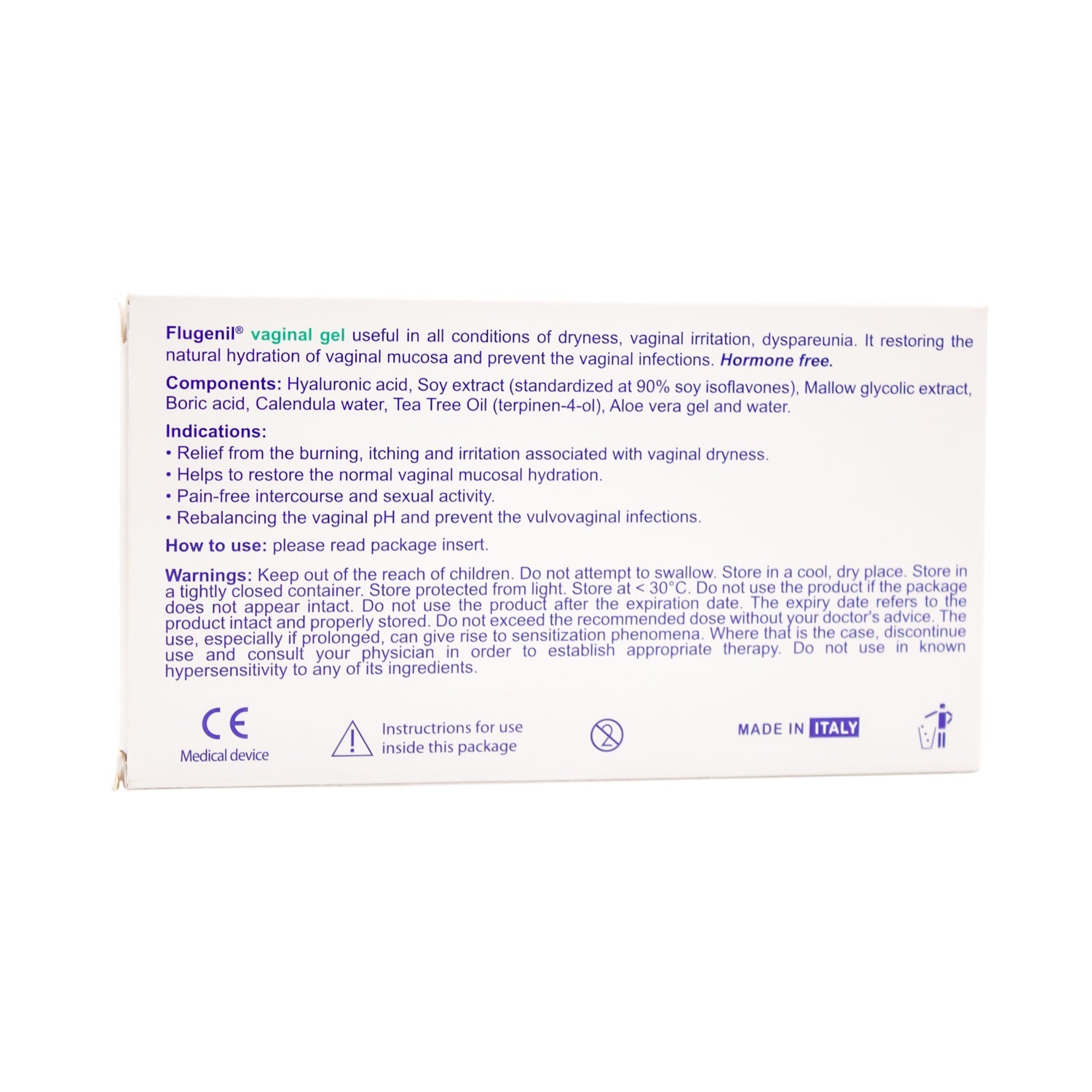 جل فلوجينيل المهبلي مع 5 أدوات تطبيق