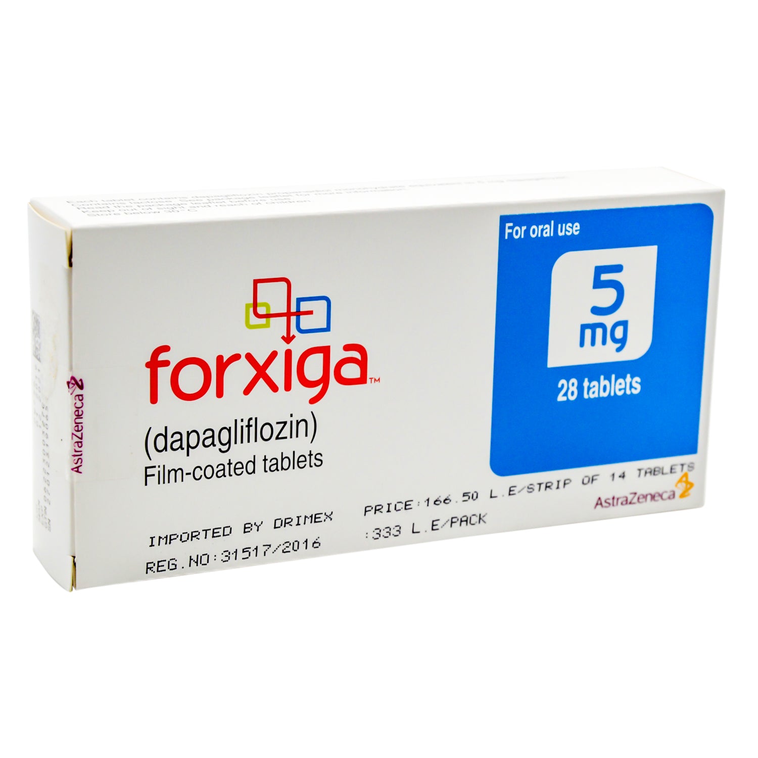 فوركسيجا ٥ ملغ داباجليفلوزين