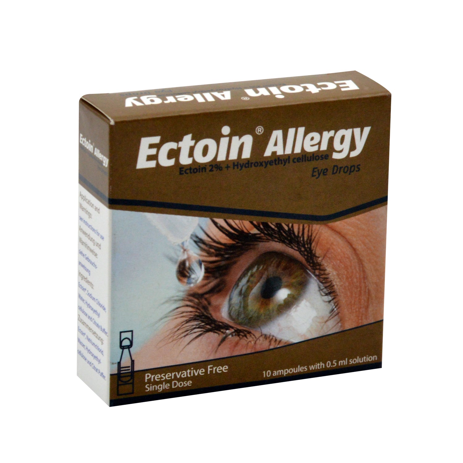 Ectoin Allergy 2% & Hydroxyethyl Cellulose Eye Drops