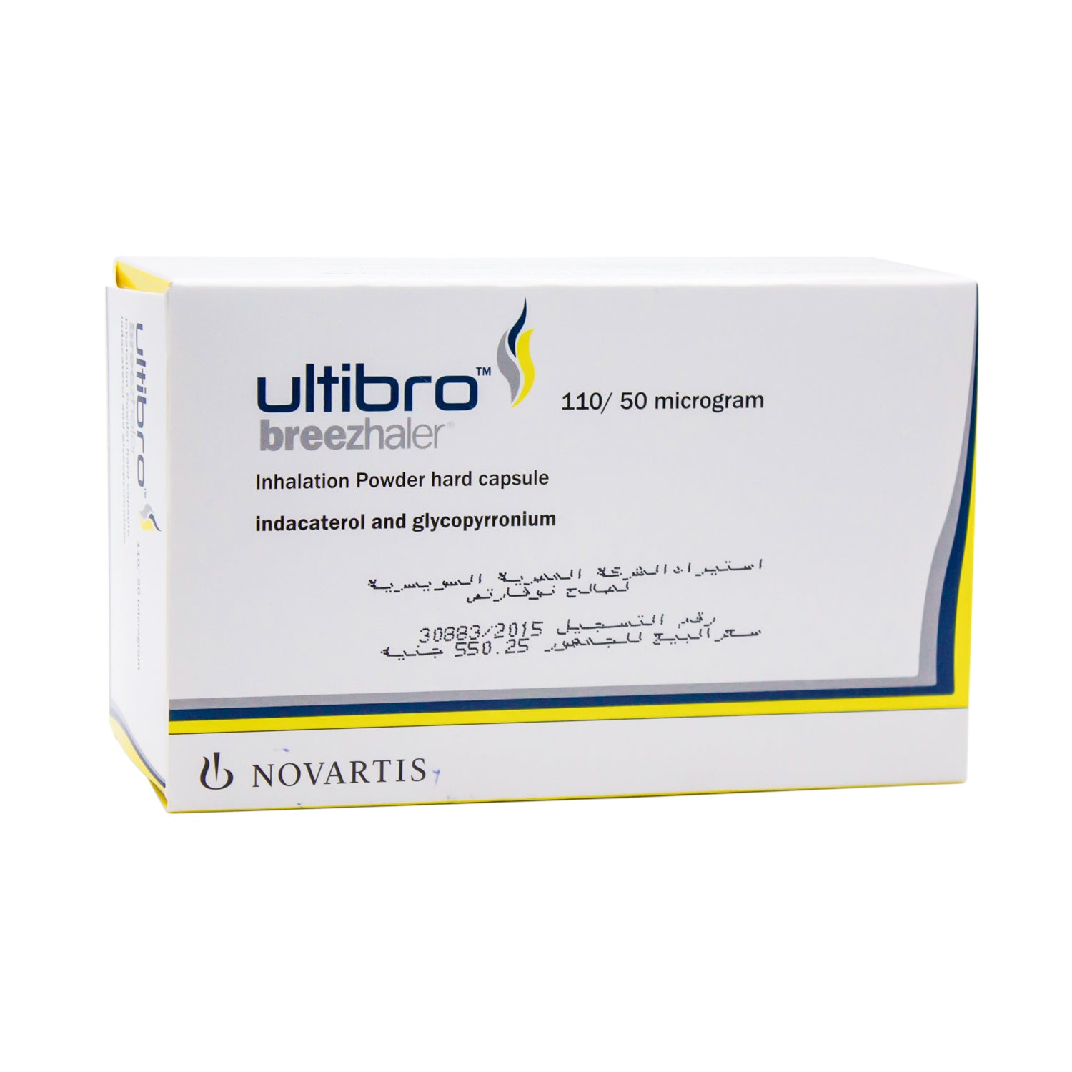 Ultibro Breezhaler with Indacaterol & Glycopyrronium
