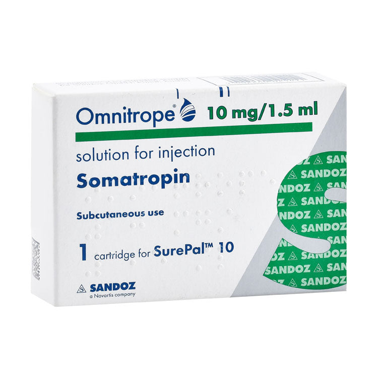 Omnitrope 10mg/1.5ml Somatropin Solution Cartridge for Subcutaneous Injection