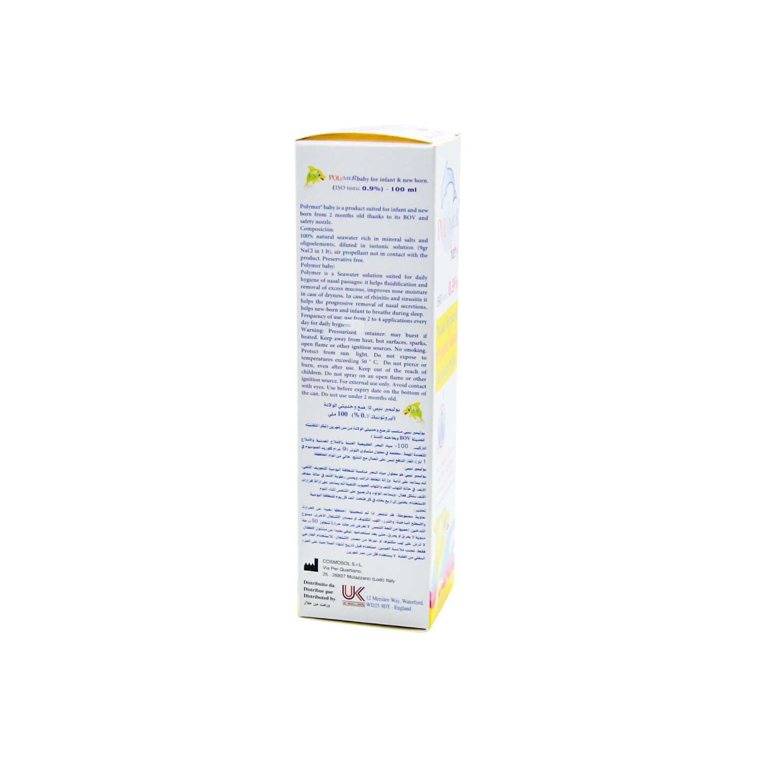 Polymer Baby Isotonic Seawater Nasal Spray (2+ Months)