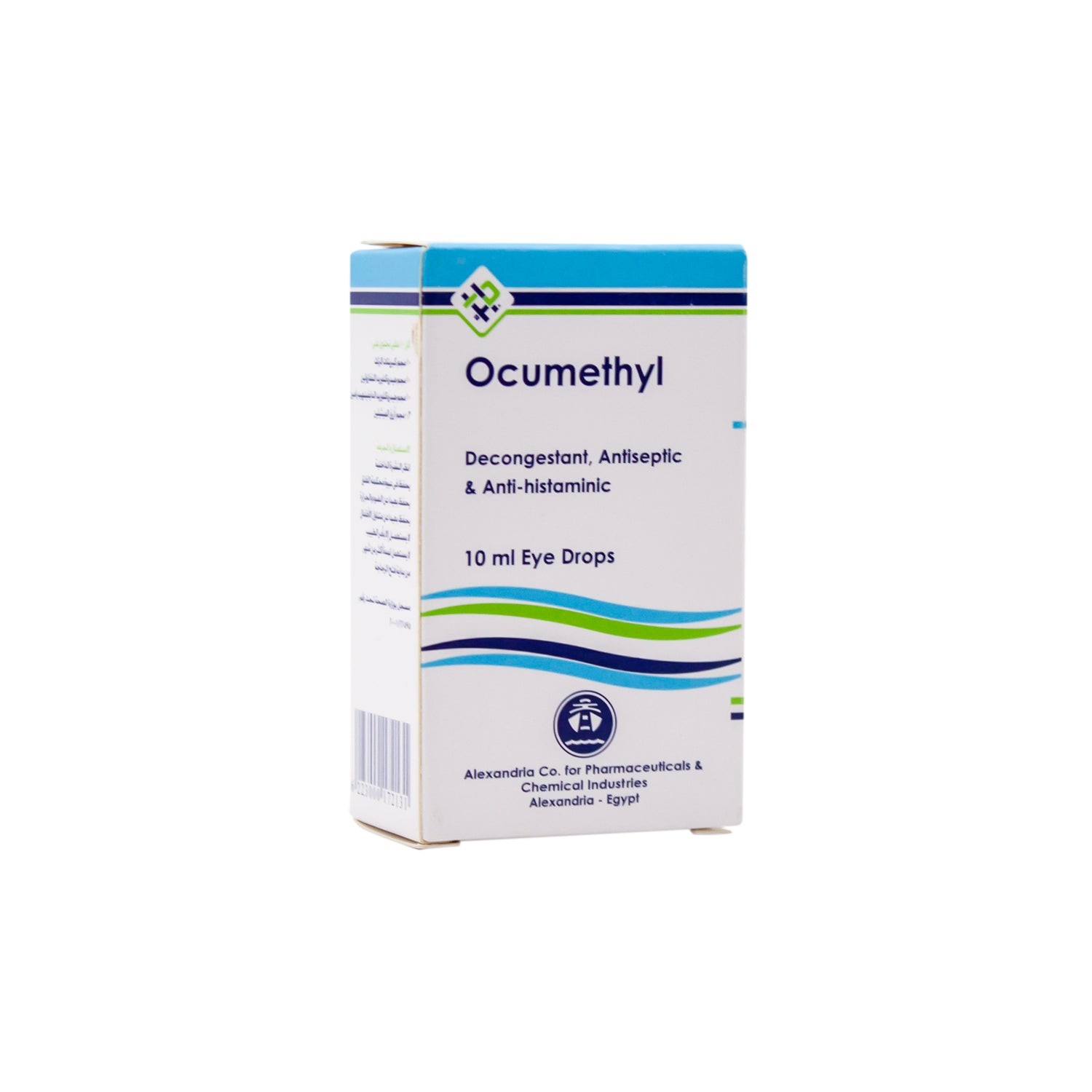 Ocumethyl Decongestant, Antiseptic & Anti-Histaminic Eye Drops