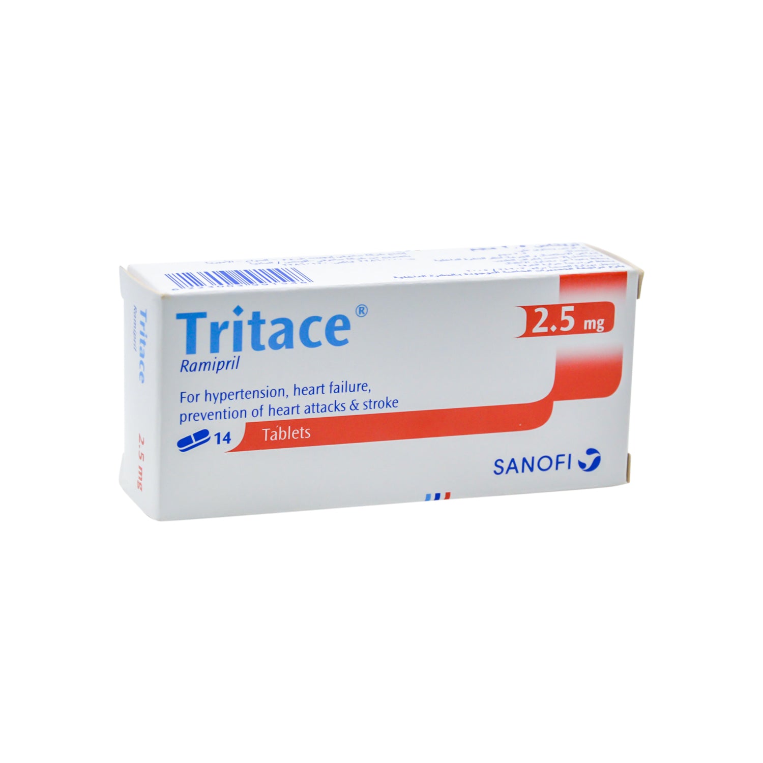 Tritace 2.5mg Ramipril for Hypertension & Heart Failure