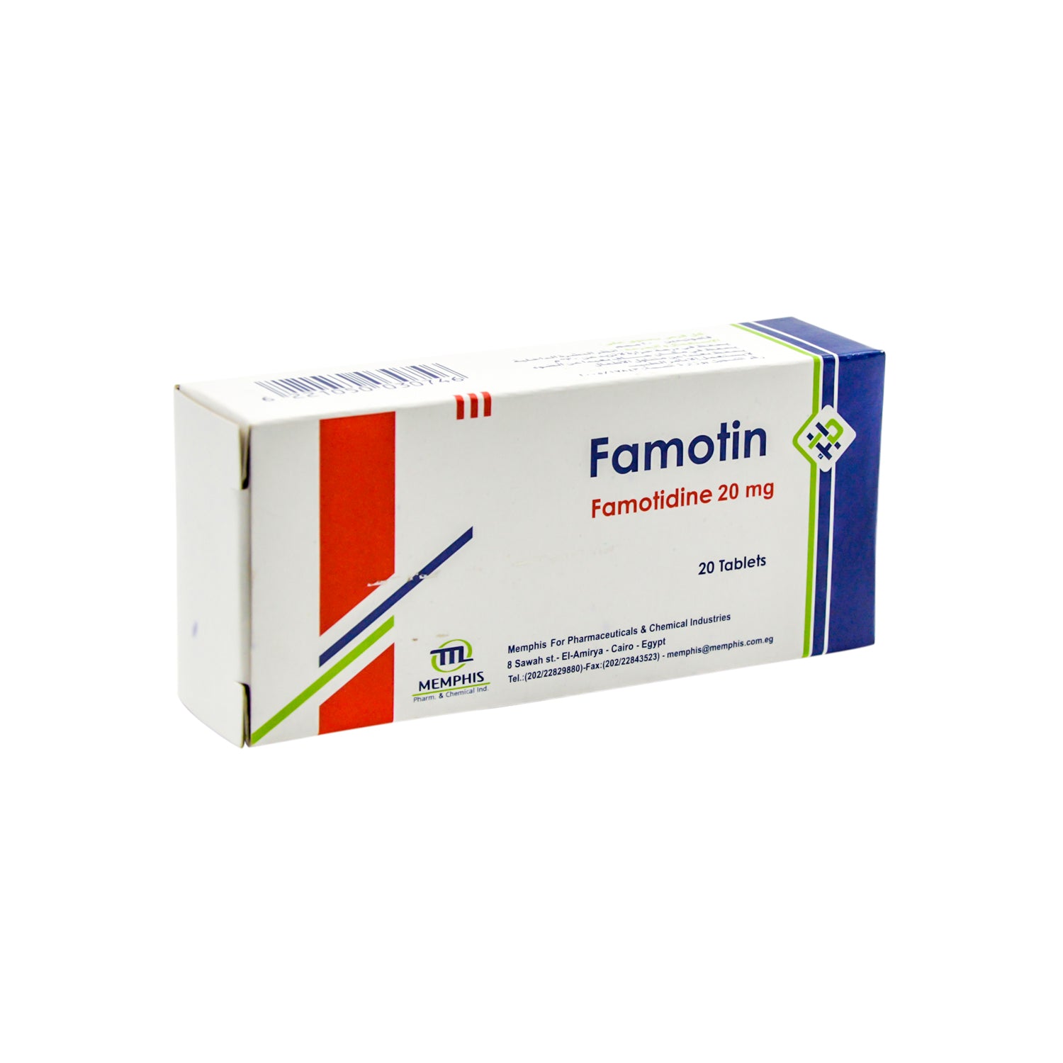 Famotin 20mg Famotidine Anti-Ulcer Tablets