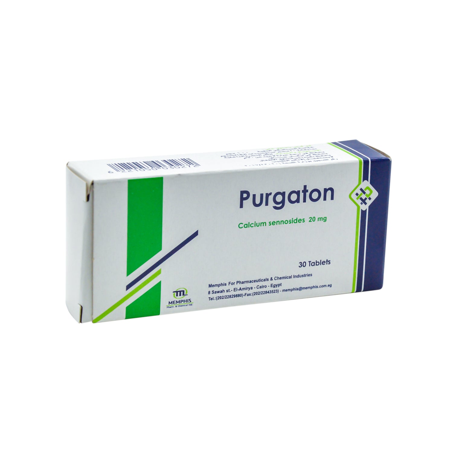 Purgaton 20mg Calcium Sennosides for Constipation Symptoms Treating