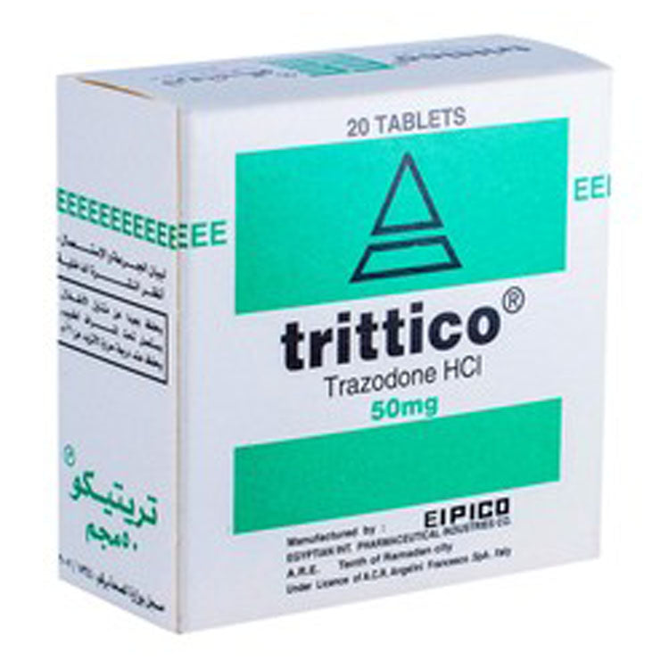 Trittico 50mg Trazodone Hydrochloride