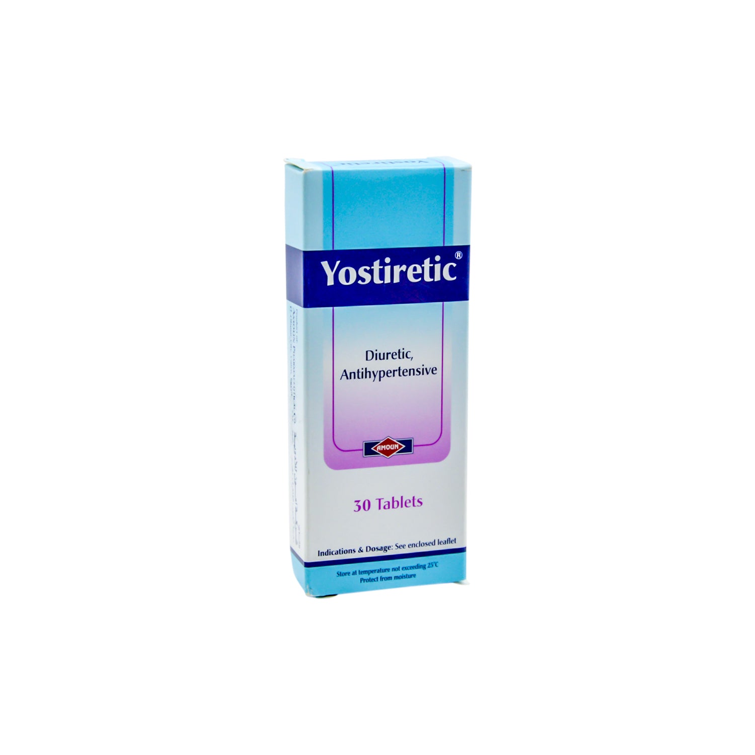Yostiretic with Amiloride Hydrochloride & Hydrochlorothiazide Diuretic & Anti-Hypertensive