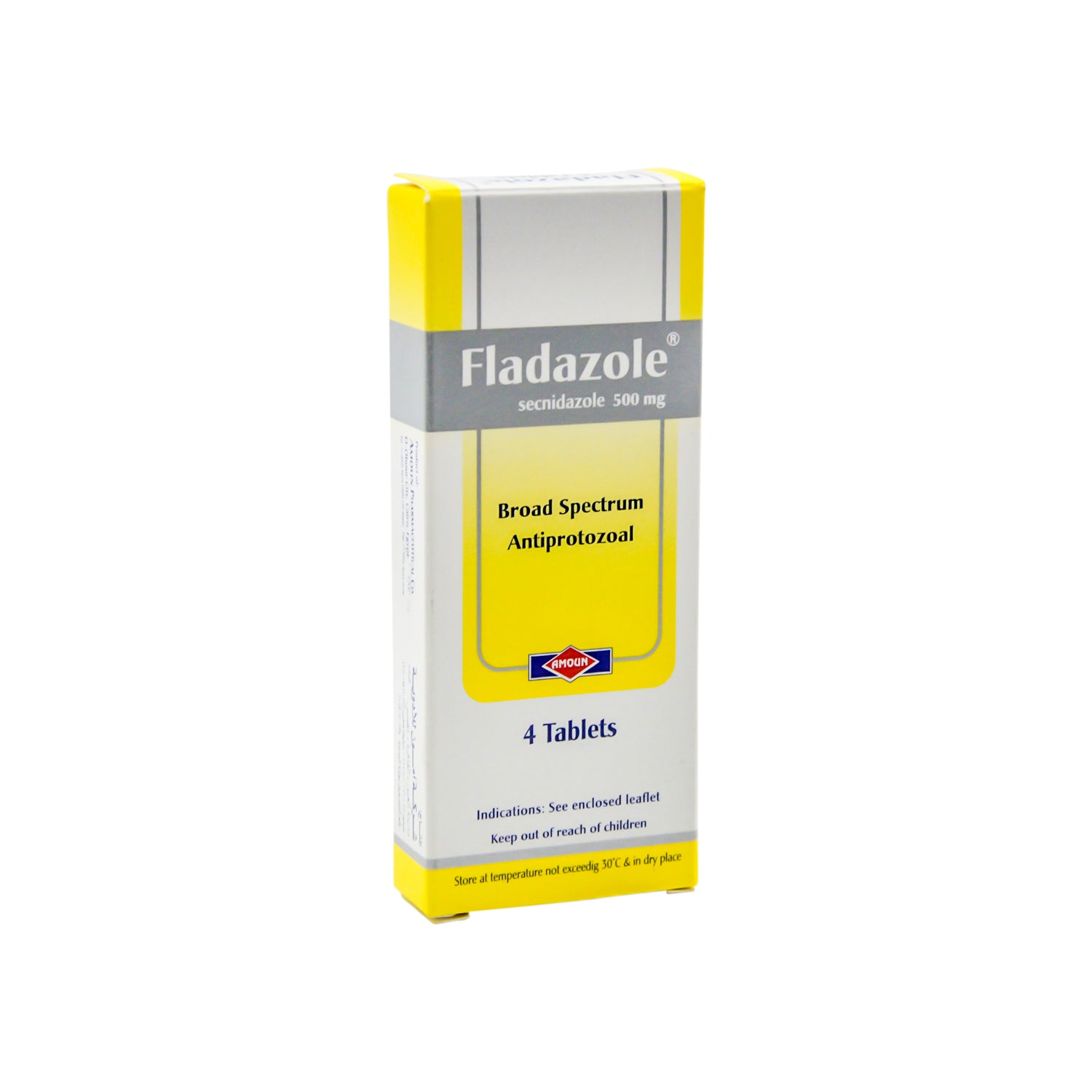 Fladazole 500mg Secnidazole Antiprotozoal