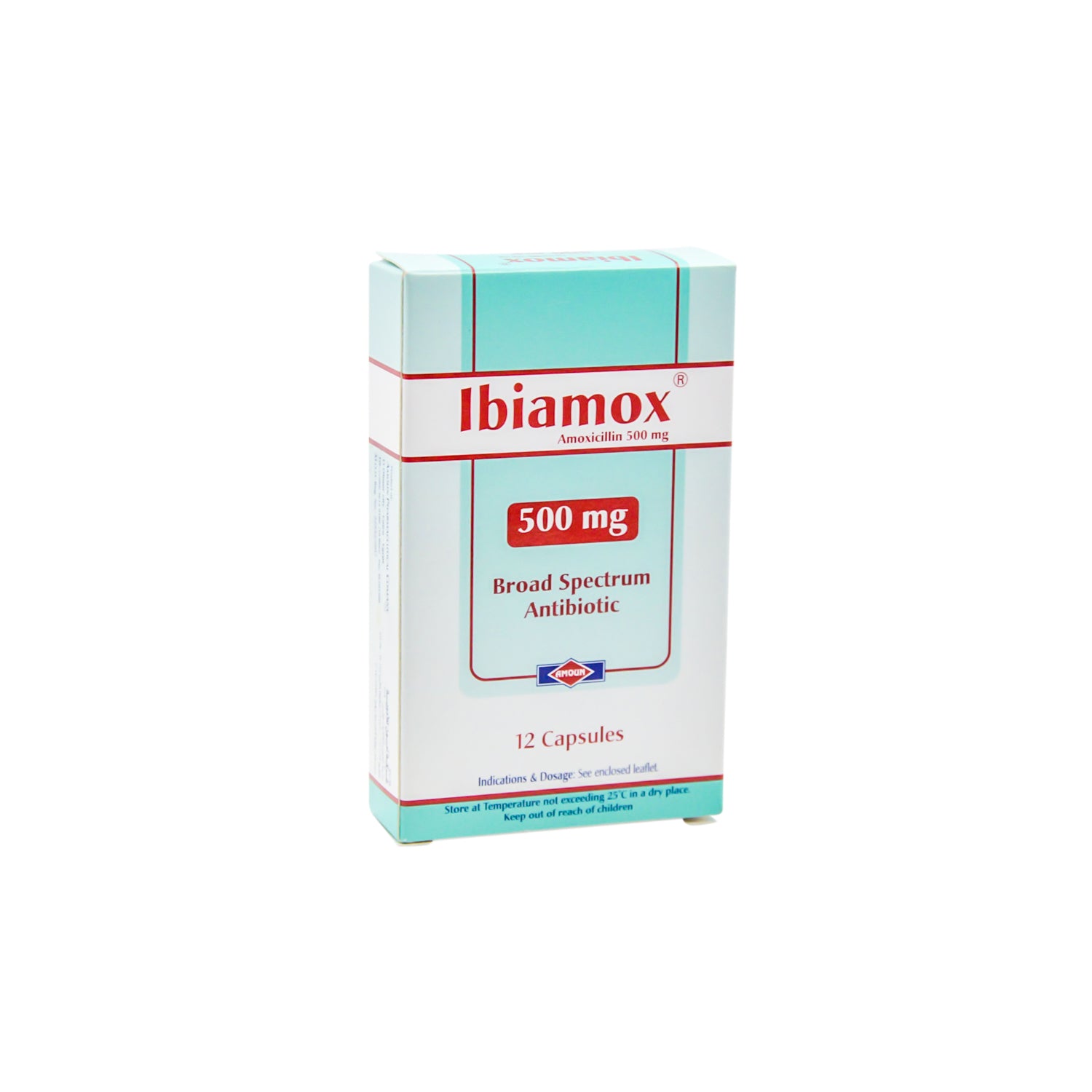 Ibiamox 500mg Amoxicillin Broad Spectrum Antibiotic