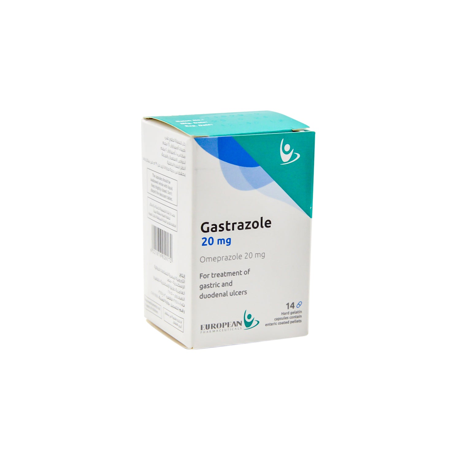 Gastrazole 20mg Omeprazole for Gastric & Duodenal Ulcers