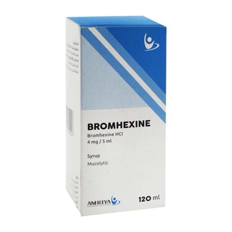 Bromhexine 4mg/5ml Mucolytic Syrup